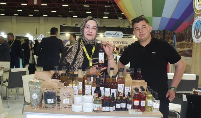 Nevşehir’in doğal zenginlikleri Antalya’da tanıtıldı! Gençler fark yarattı