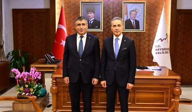 NEVÜ Rektörü Aktekin’den Vali Hüseyin Kök’e hayırlı olsun ziyareti