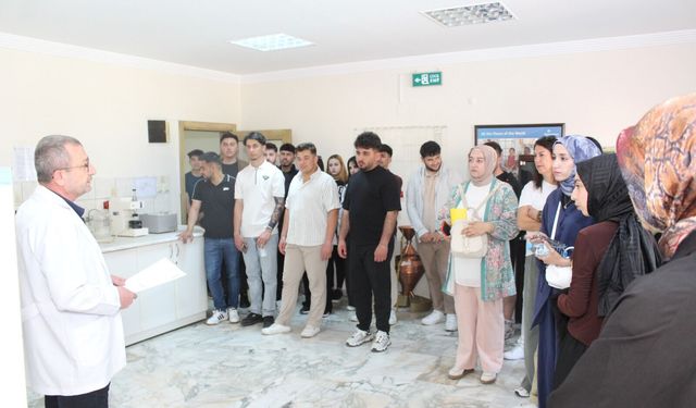 NEVÜ öğrencileri tarımsal analiz süreçlerini yakından tanıdı