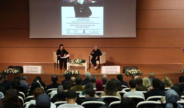 Ayşe Böhürler Nevşehir'de konuştu: “Savaşın şekli değişti”