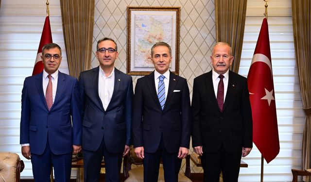 NTB heyetinden Vali Hüseyin Kök’e hayırlı olsun ziyareti