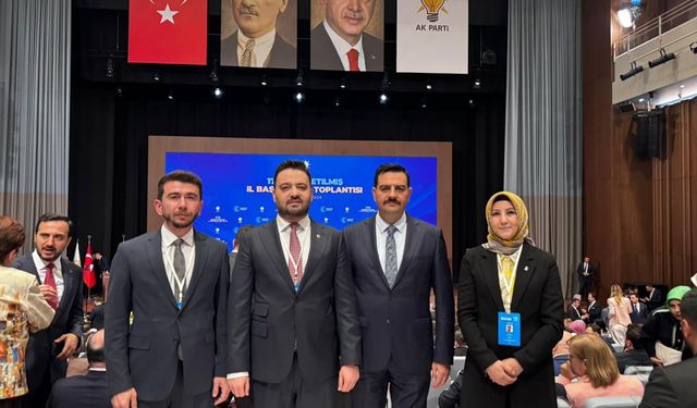 AK Parti Nevşehir heyeti 179. İl Başkanları Toplantısına katıldı