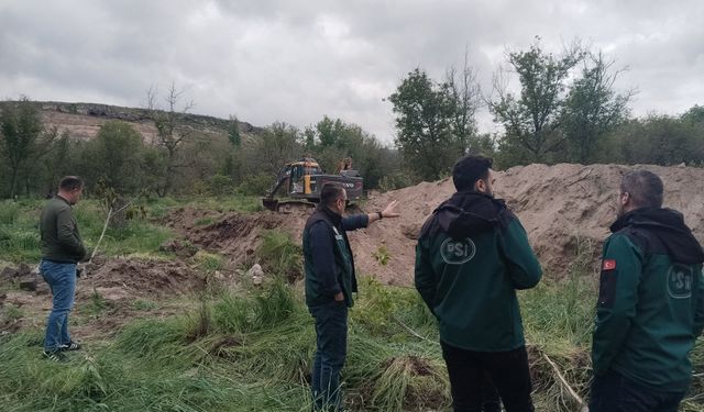 Nar’da taşkın riskine karşı çalışmalar sürüyor