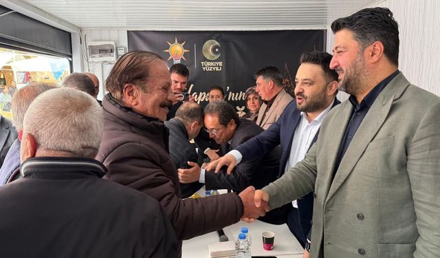 Mustafapaşa’daki bayramlaşmada dikkat çeken buluşma: Heyetten birlik mesajı