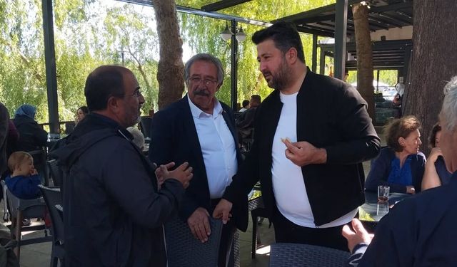 Avanos’ta dikkat çeken bayramlaşma: Milletvekili Çalışkan vatandaşlarla buluştu