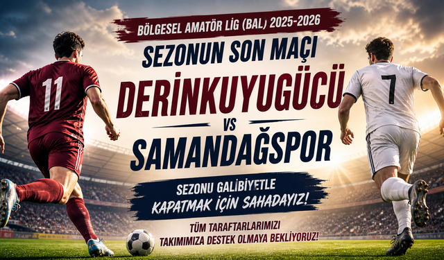 Derinkuyugücü – Samandağspor maçı bugün! Kritik 90 dakika