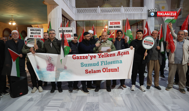Nevşehir’de Gazze için anlamlı program: Vatandaşlar sabah namazında buluştu