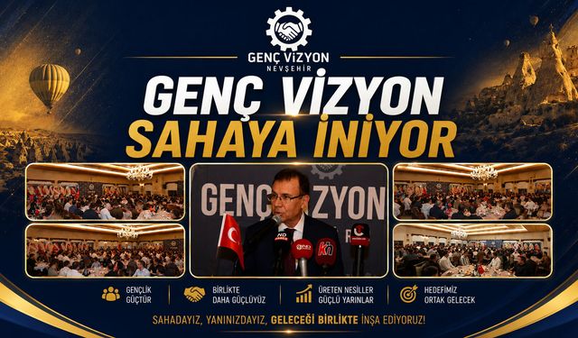Nevşehir’de gençlik hamlesi! Genç vizyon ile yeni dönem başlıyor