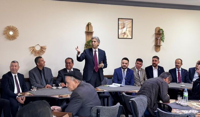 AK Parti’nin kritik ismi Mustafa Demir Mustafapaşa’da vatandaşlarla buluştu