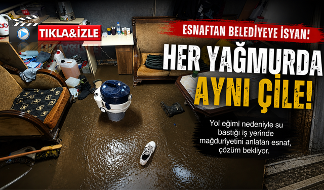 Nevşehir’de esnafın yağmur çilesi: “10 gündür çözüm yok”