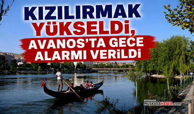 Avanos’ta alarm durumu: Tüm belediye personeli göreve çağrıldı