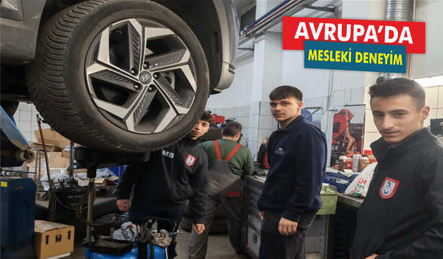 Nevşehirli öğrenciler Erasmus+ ile Avrupa’da staj yaptı