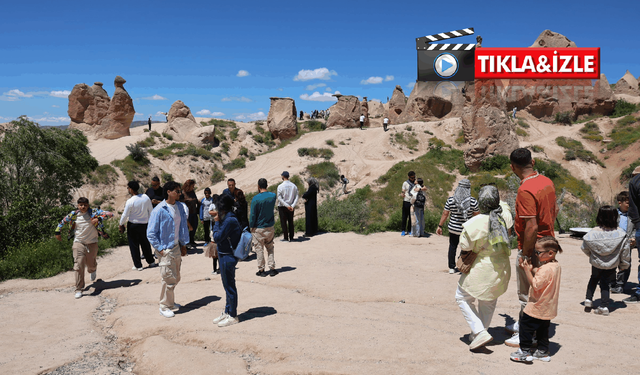 9 günlük tatilin gözdesi oldu: Kapadokya’ya ziyaretçi akını