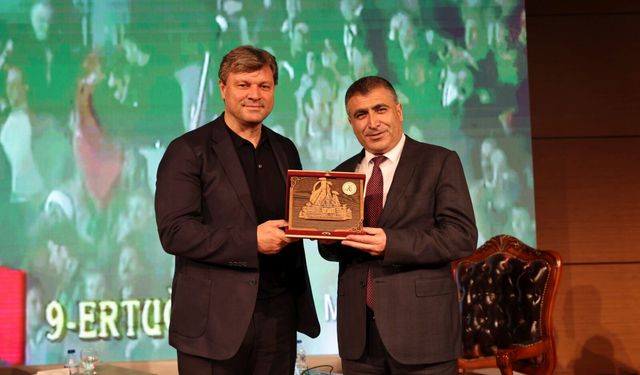 Türk futbolunun unutulmaz ismi Ertuğrul Sağlam Nevşehir'de konuştu