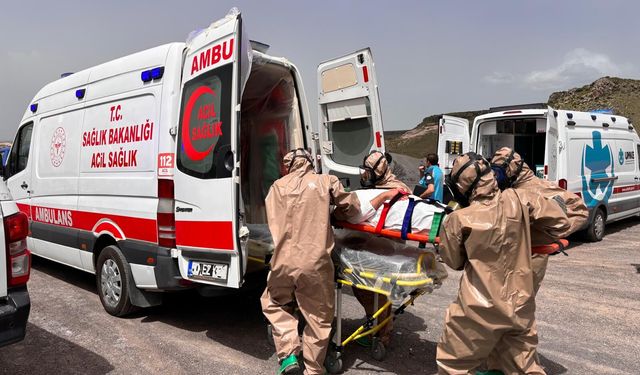 Nevşehir’de olası felakete karşı dev tatbikat