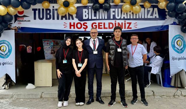 Nevşehir’de TÜBİTAK 4006 Bilim Fuarı’na öğrencilerin 30 projesi damga vurdu