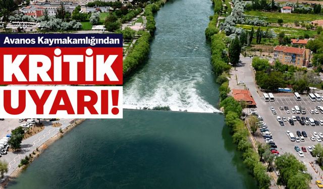 Avanos'ta sağanak sonrası! Yetkililerden kritik uyarı