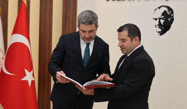 Kapadokya Alan Başkanı Aslanbay, Azerbaycan heyetini ağırladı