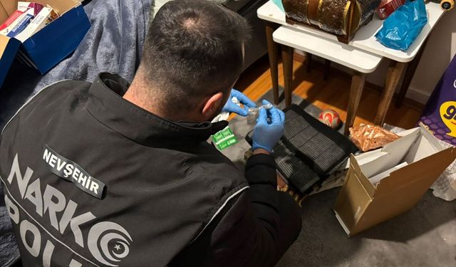 Göreme ve Avanos'ta narkotik operasyon! Baskında 8 gözaltı