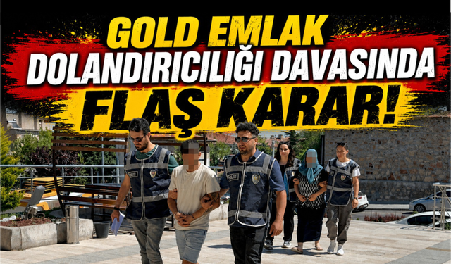 Gold Emlak dolandırıcılığı davasında flaş gelişme! Karar bozuldu!