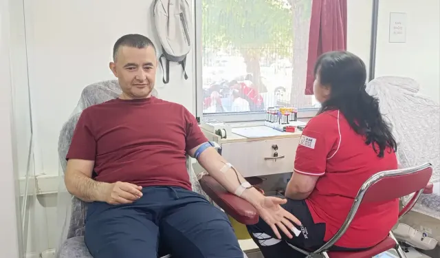 Avanos’ta vatandaşlar hayat kurtarmak için kan bağışında bulundu