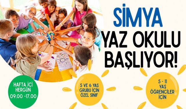 Simya Koleji’nde Yaz Okulu heyecanı başlıyor