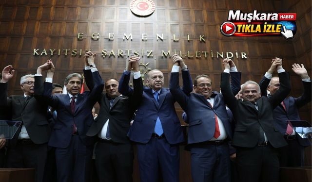 Erdoğan'dan Mustafapaşa Belediye Başkanı Mustafa Özer'e tebrik