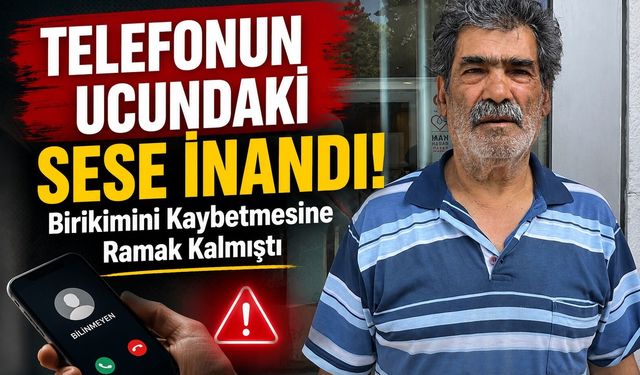 Avanos'ta film gibi olay! Gerçek polis yetişmeseydi birikimini kaybedecekti
