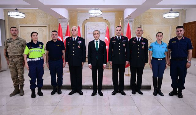 Jandarma teşkilatının 187’nci yılı Nevşehir’de kutlandı: Vali Kök’e ziyaret