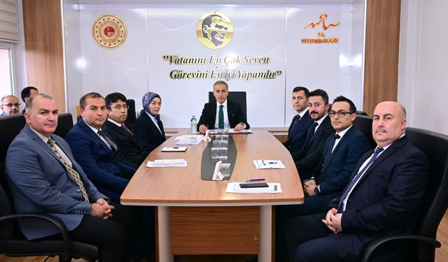 Vali Kök, Nevşehir’in çevre ve şehircilik projelerini inceledi