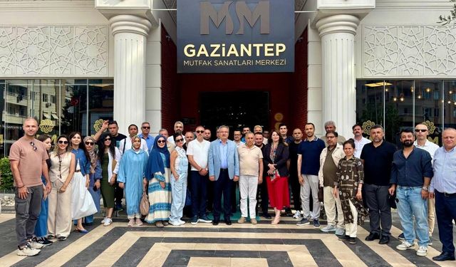 Nevşehirli öğretmenler Gaziantep'in Tarihi hazinelerini keşfetti