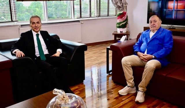Vali Kök ile NTSO Başkanı Parmaksız bir araya geldi