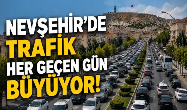 Nevşehir'de araç sayısı rekor kırıyor! Trafiğe yüzlerce araç eklendi