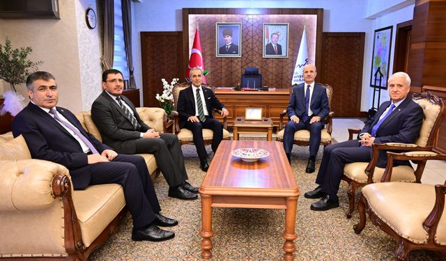 YÖK Başkanı Özvar’dan Vali Kök’e ziyaret! Neler konuşuldu?