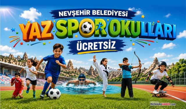 Nevşehir'de çocuklara ve gençlere ücretsiz spor fırsatı! Kayıtlar başladı