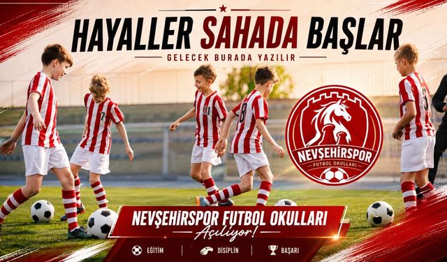 Yeni yıldızlar burada yetişecek! Nevşehirspor Futbol Okulları açılıyor