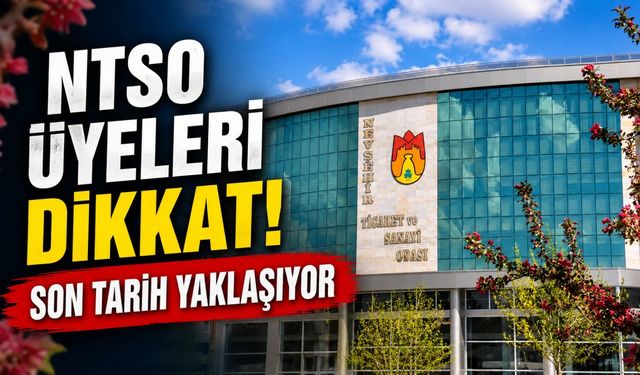 NTSO üyeleri dikkat! Aidat ödemeleri için geri sayım başladı