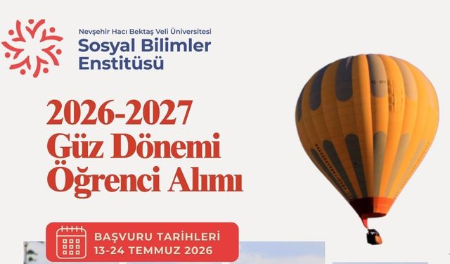 NEVÜ’de lisansüstü eğitim için büyük fırsat! 826 kontenjan açıldı
