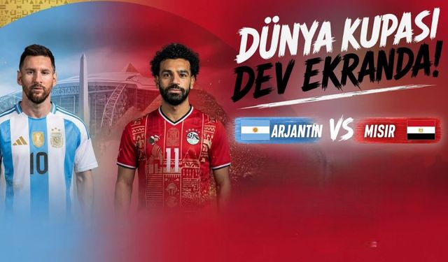 Nevşehir’de Dünya Kupası heyecanı dev ekrana taşınıyor
