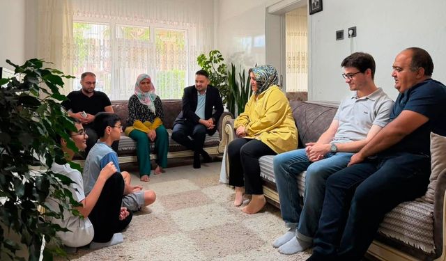 İl Başkanı Aygün: “Gönül kapılarını çalmaya devam ediyoruz”