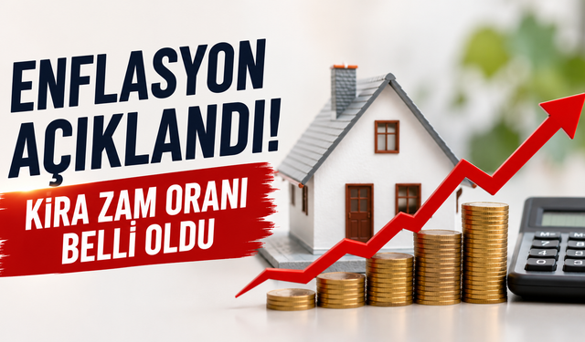 Milyonların beklediği rakam açıklandı! Enflasyon ve kira zammı belli oldu