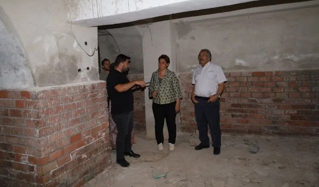 Yıllardır atıl duran eski Avanos Lisesi için kütüphane adımı
