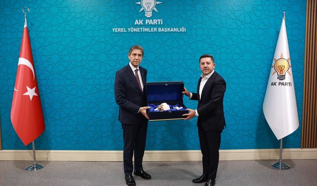 Nevşehir için önemli temas: Arı, Mustafa Demir ile görüştü