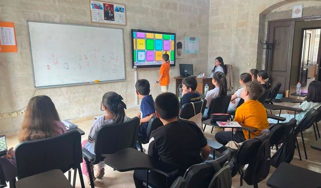 Nevşehir’de 280 öğrenci yaz tatilini eğitimle değerlendiriyor