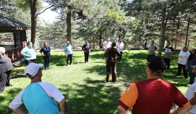 Nevşehir’de özel insanlar sporla dolu bir gün yaşadı