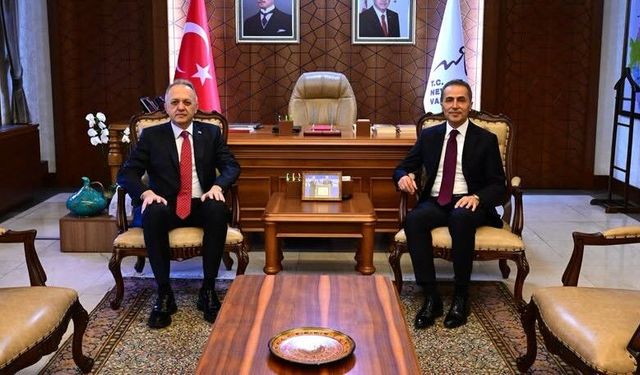 Kültür ve Turizm Bakan Yardımcısı Yazgı’dan Vali Kök’e ziyaret