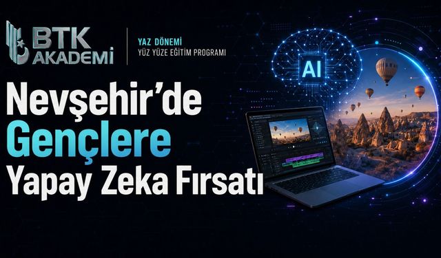 Nevşehir’de gençlere yapay zeka fırsatı! Başvurular başladı