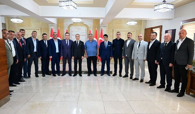 NTSO Başkan Adayı Babaoğlu'ndan Vali Kök’e hayırlı olsun ziyareti