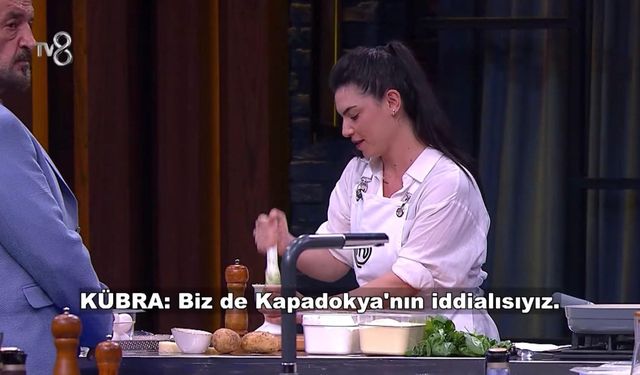 Nevşehirli Kübra Satılmış MasterChef ana kadro yolunda