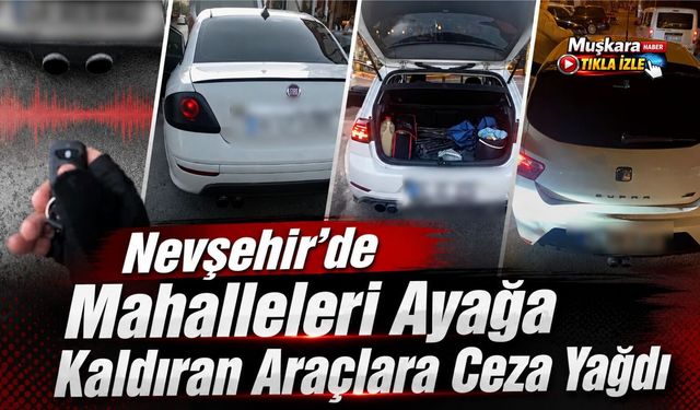 Gece uykularını kaçıran sürücülere polis darbesi! Araçlar 30 gün men edildi